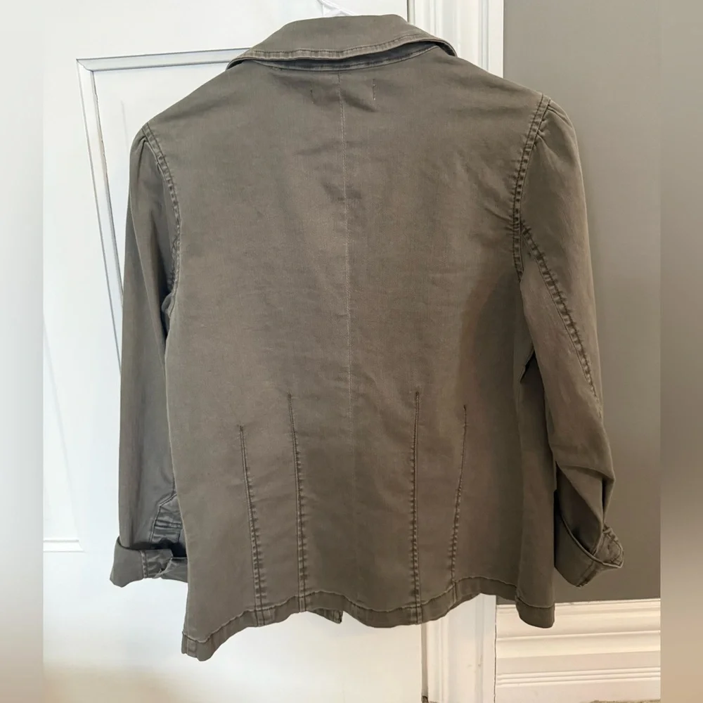 Army Green Spring Jacket - Picture 2 of 3